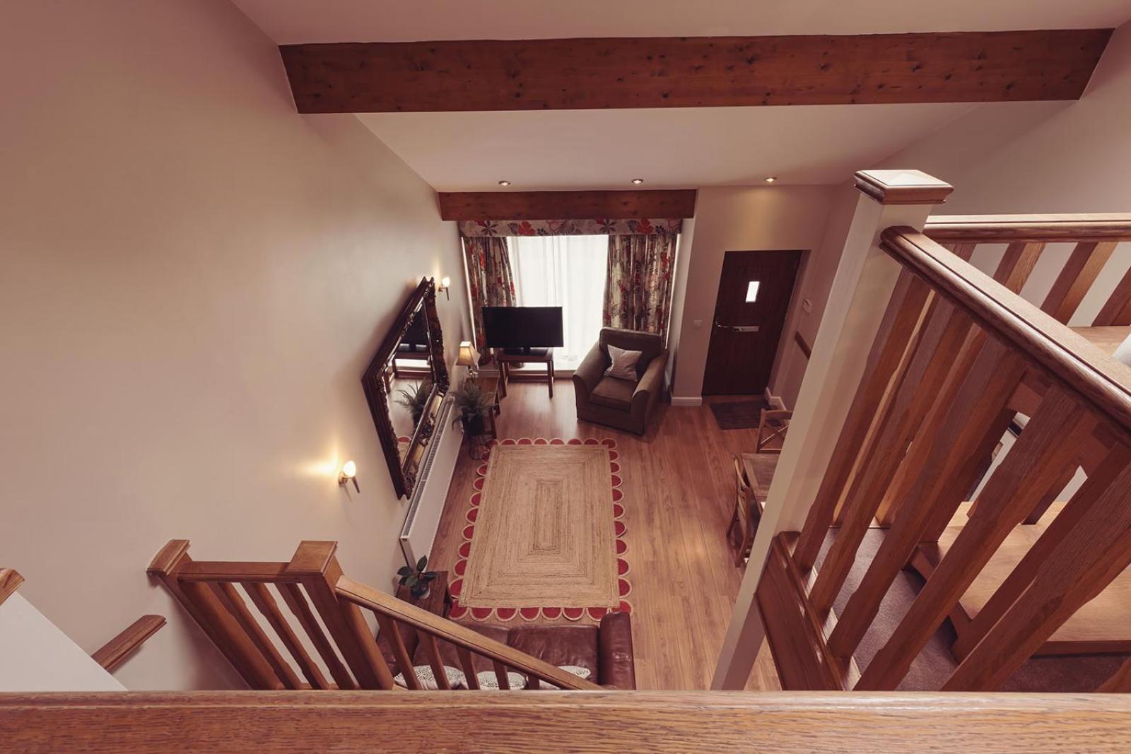 Longlands Inn & Cottages Carnforth Exterior photo Interior of a chalet